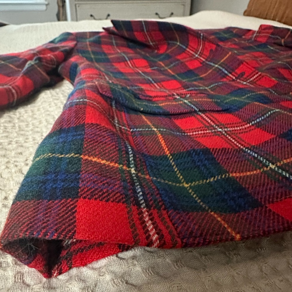 Super Sweet Pendleton Plaid Blazer - image 7